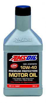 High Zinc Premium Protection Motor Oil 10W-40