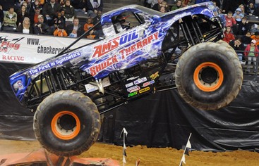 AMSOIL Shock Therapy Monster TruckCompeting in the Monster Jam Event 