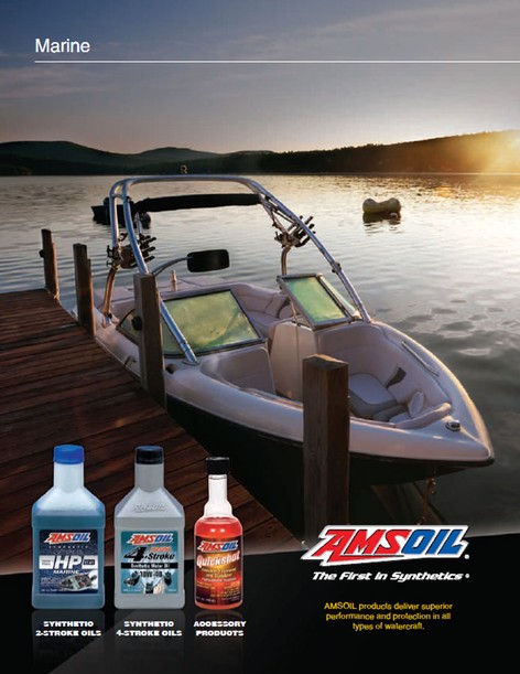AMSOIL Select Synthetics For Marine Applications