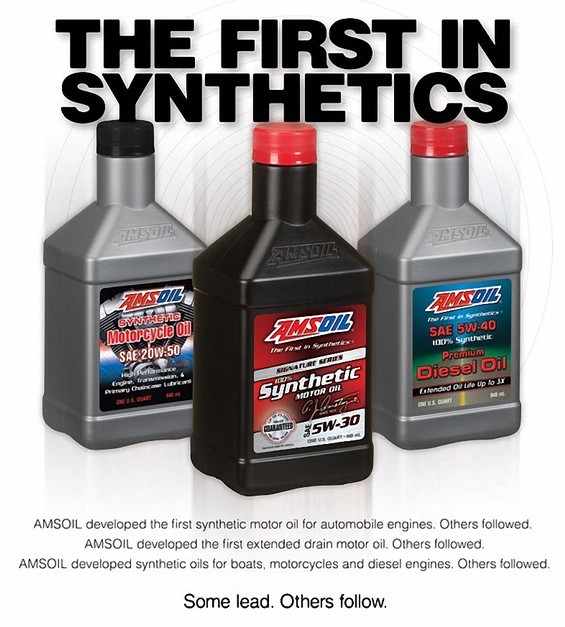 AMSOIL is The First in Synthetics