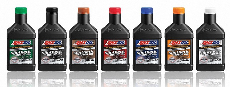 AMSOIL Signature Series Synthetic Motor Oil Viscosity Grades