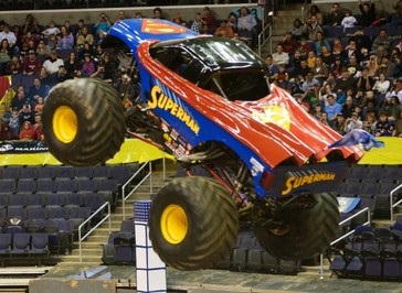 Flying High with the Superman Monster Truck