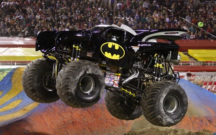 Leaping Batman Monster Truck